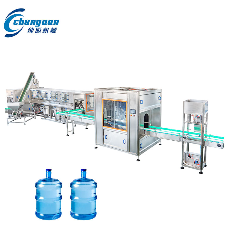 5加侖桶裝水灌裝生產(chǎn)線(xiàn)